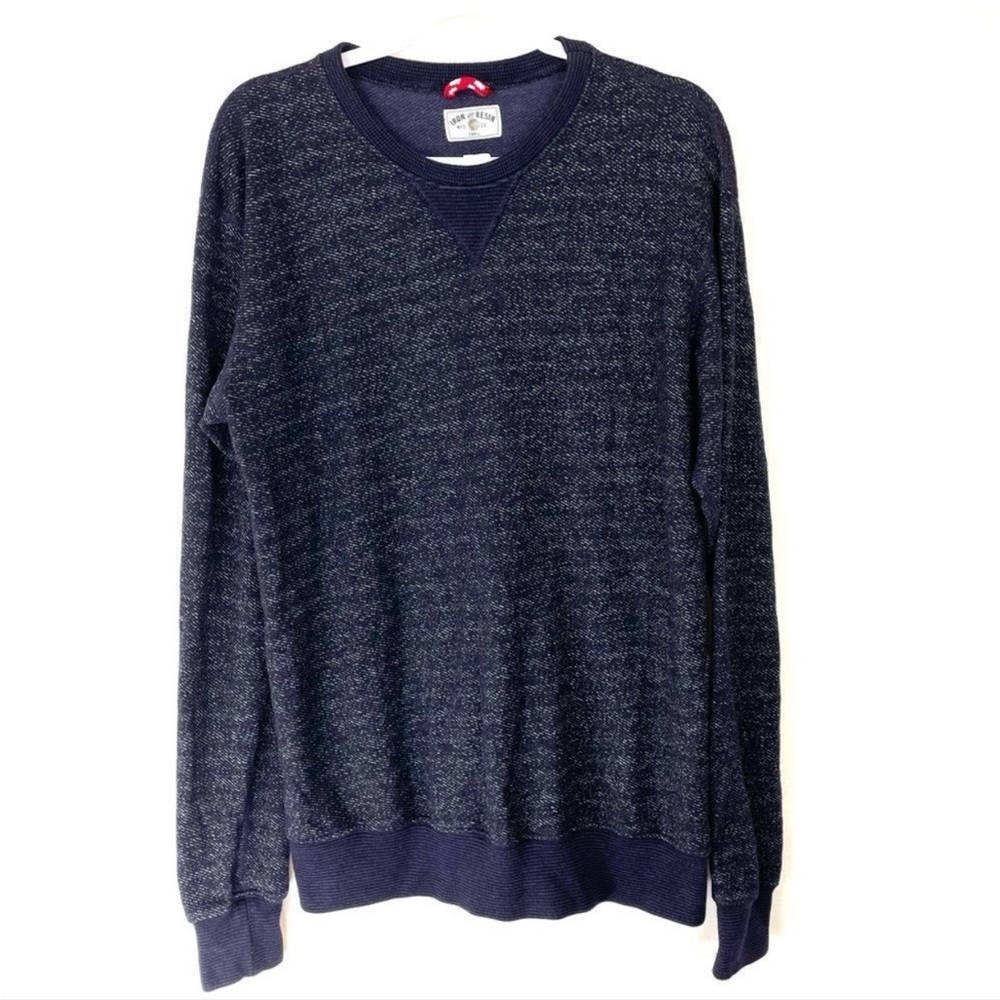 Iron And Resin Libertad Crew Sweater Blue